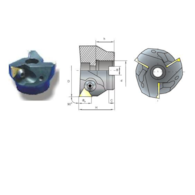 FREZ SKL. GLOWICA FI 100,0 K90°  22/50 Z5 d32