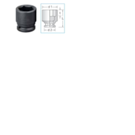 NASADKA UD. 3/4 -24MM  GEDORE