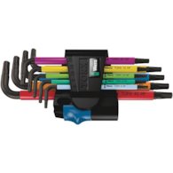 KLUCZE TORX KPL.9 PC  967 SL/9   WERA