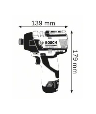 WKRETARKA UD.AKU.GDR 12V-110 2x3,0Ah LI 1/4  L-BOXX   BOSCH