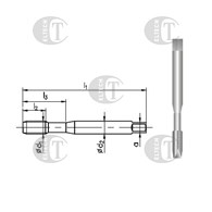 GWINTOWNIK M 2 DIN-371B (6H) HSSE-PM 800