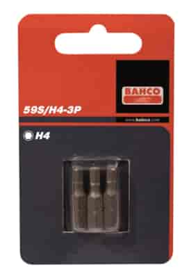 BIT 1/4”- H10- 25MM 3SZT  BAHCO