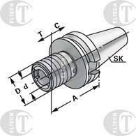 OPRAWKA MAS BT40 M5-M22 A93  AD  + KOMPENSACJA KEMMLER