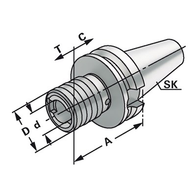 OPRAWKA MAS BT40 M5-M22 A93  AD  + KOMPENSACJA KEMMLER