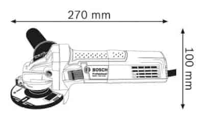 SZLIFIERKA KAT. 125MM  750W GWS 750 S