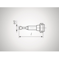 KONCOWKA POMIAR DO 802EW/NW KULKA FI6,00 L=56.6