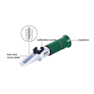 REFRAKTOMETR 0-32%