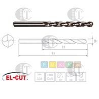 WIERTLO NWKA FI  9,00  81/125MM HSSE SZL. INOX EL-CUT