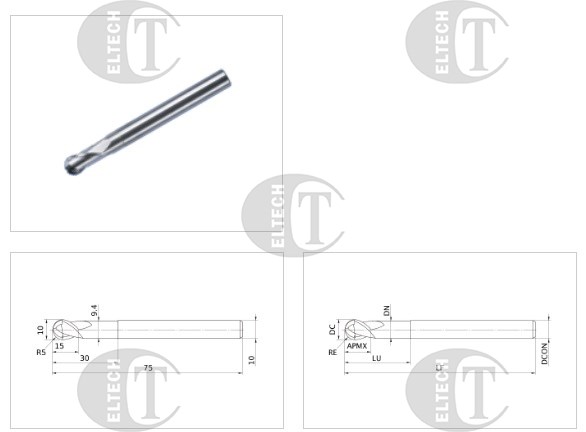 FREZ WEGLIKOWY AM2MBR0500A075