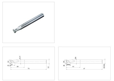 FREZ WEGLIKOWY AM2SCRBD1200A075R160