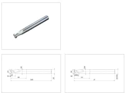 FREZ WEGLIKOWY AM2SCRBD2000A100R160