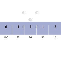 FREZ NASADZANY FI  100,0  50 Z6 d27 HSS