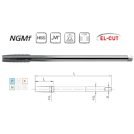 GWINTOWNIK M 6 NGMF  HSS EL-CUT