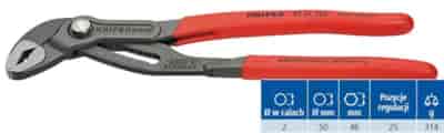 KLUCZ DO RUR 2  COBRA  250MM KNIPEX (wiel. 6szt)