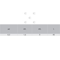 POGLEBIACZ DIN 335-C 90 * 6.3 HSSE TIN