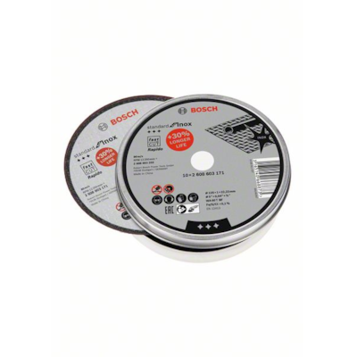 TARCZA T41 125/1,0/22,23 A60W T BF RAPIDO BEST METAL W PUSZCE / 10PC /
