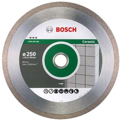 TARCZA DIAM. 250/30/25,4 BEST FOR CERAMIC BOSCH