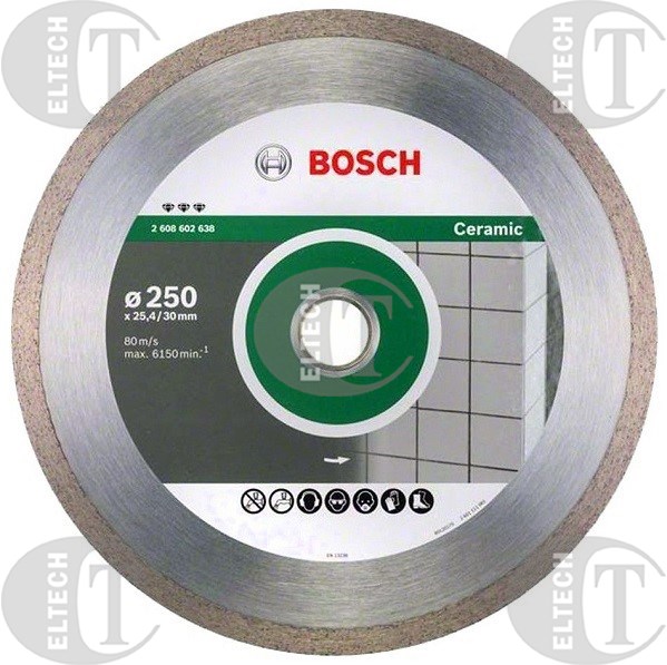 TARCZA DIAM. 250/30/25,4 BEST FOR CERAMIC BOSCH