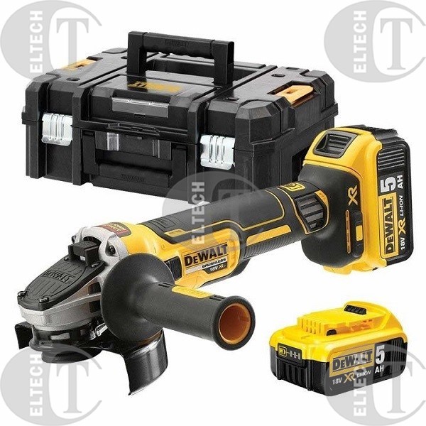 SZLIFIERKA KATOWA AKU. FI 125 18V  DEWALT