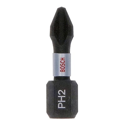 BIT 1/4”- PH2- 25MM  PHILLIPS IMPACT 25PC BOSCH