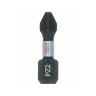 BIT 1/4”- PZ2- 25MM  POZIDRIV IMPACT 25PC BOSCH