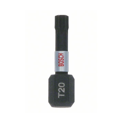BIT 1/4”- T20- 25MM TORX  IMPACT 25PC BOSCH