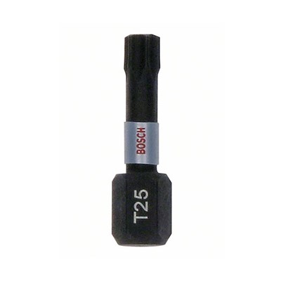 BIT 1/4”- T25- 25MM TORX  IMPACT 25PC BOSCH