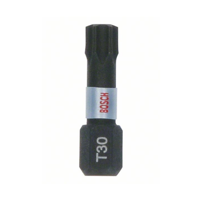 BIT 1/4”- T30- 25MM TORX  IMPACT 25PC BOSCH