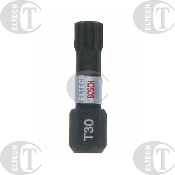 BIT 1/4”- T30- 25MM TORX  IMPACT 25PC BOSCH