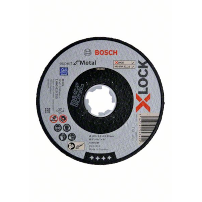 TARCZA T41 125/2,5/22,23 AS30S BF EXPERT FOR METAL XLOCK