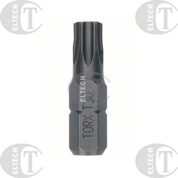 BIT 1/4”- T30- 25MM TORX EXH 25PC  BOSCH