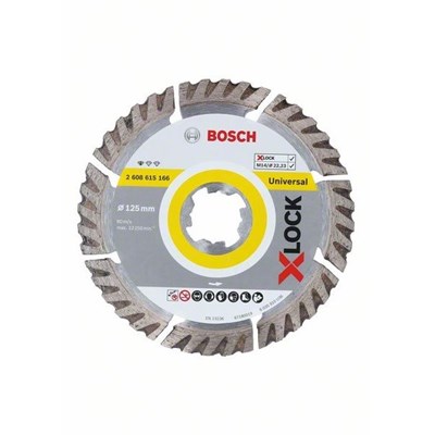 TARCZA DIAM. 125/22,23 STANDARD FOR UNIV XLOCK  BOSCH