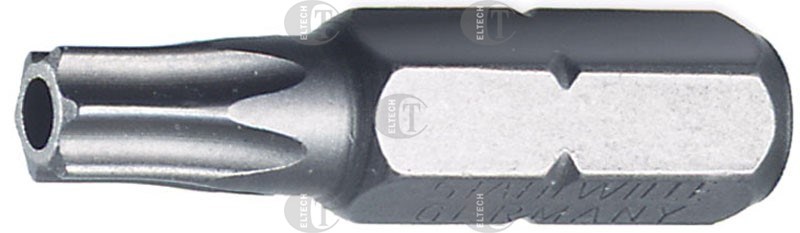 BIT 1/4”- TX10- 26MM  TORX  Z OTWOREM  STAHL