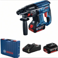 MLOT UDAR.GBH 180-LI 2x4,0 Ah + WALIZKA BOSCH