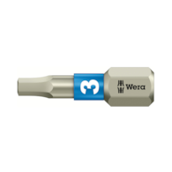BIT 1/4  H3-25MM IMBUS INOX WERA
