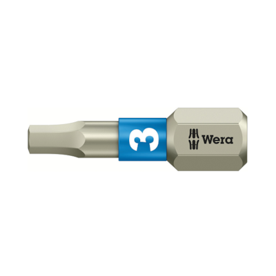 BIT 1/4  H3-25MM IMBUS INOX WERA