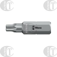 BIT 1/4”- TX20- 25MM  TORX  Z OTWOREM  WERA