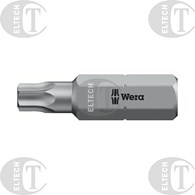 BIT 1/4”- TX25- 25MM  TORX  Z OTWOREM  WERA