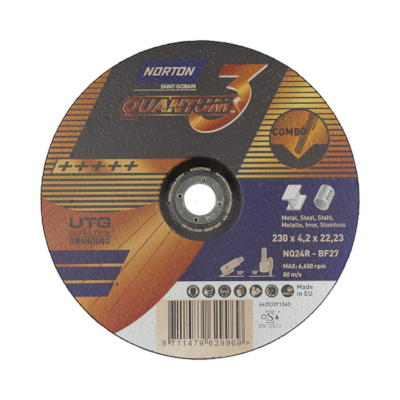 TARCZA T27 230/4,2/22,23  NQ 24 R-BF27  NORTON-QUANTUM 3