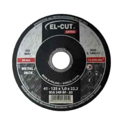 TARCZA T41 125/1,0/22 METAL/INOX EXTRA EL-CUT
