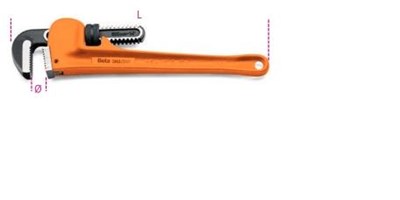 KLUCZ DO RUR 250MM   BETA