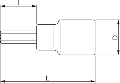 NASADKA  1/4 - 3MM  BAHCO