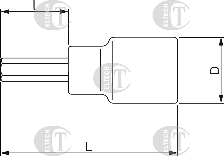 NASADKA  1/4 - 5MM  BAHCO.