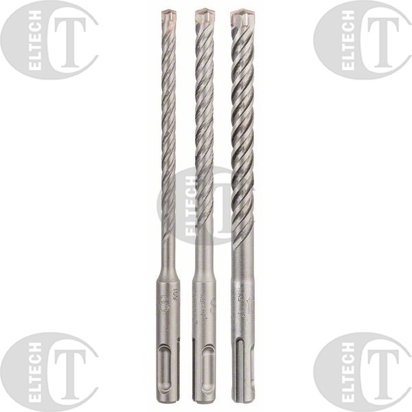 WIERTLA ZESTAW SDS PLUS FI  6,00-10,00MM  3PC HM Z-4 PLUS-5X