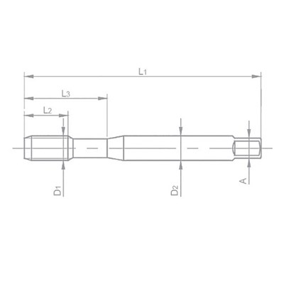 GWINTOWNIK M 3 DIN-371B (6H) HSSE 800 EL-CUT