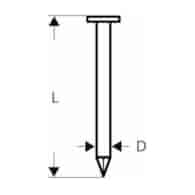 GWOZDZIE 3,1/7/90MM SN21RK 90