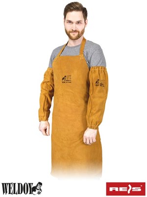 ZAREKAWEK SPAW. OCHRONNY DWOINA BYDL. ZOLTY 46CM WELDOY