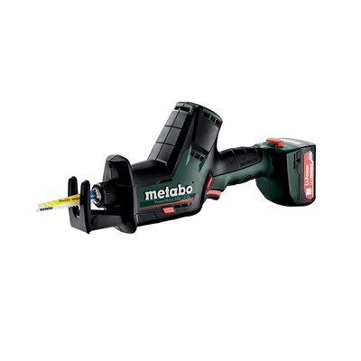 PILA SZABLASTA POWERMAXX SSE 12 BL W WALIZCE METABOX 145, Z LADOWARKA SC 30 + 2 AKUMULATORY LI-ION 12 V / 2,0 AH