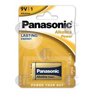 BATERIA ALKALICZNA 6LR61 1BL 9V PANASONIC POWER