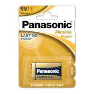 BATERIA ALKALICZNA 6LR61 9V PANASONIC POWER (OP=1SZT)